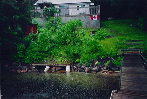 Shoreline Restoration Before 1